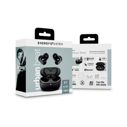AURICULARES ENERGY SISTEM TRUE W. URBAN BEAT BLACK - Imagen 4