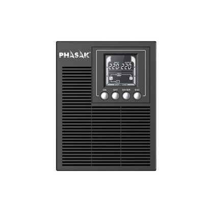 SAI/UPS 1000VA PHASAK ON-LINE 3XSCHUKO PH 9210 - Imagen 2