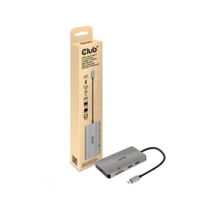 DOCKING STATION USB 3.2 GEN1 CLUB3D  TIPO-C 8 EN 1 - Imagen 2