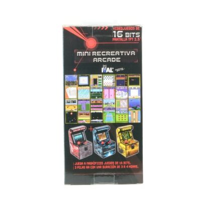 CONSOLA RETRO ITAL MINI ARCADE 250 RED - Imagen 4