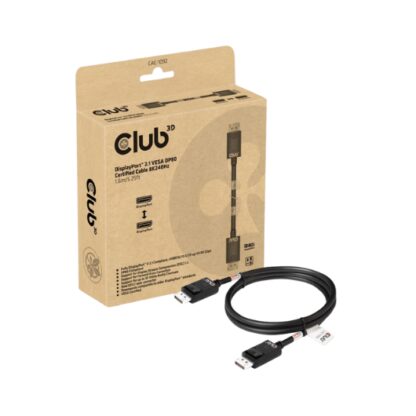 CABLE DP 2.1 A DP 2.1 CLUB3D M/M - Imagen 3