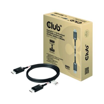 CABLE DP 2.1 A DP 2.1 CLUB3D M/M BIDIRECCIONAL - Imagen 4