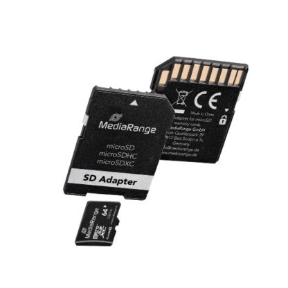 MEM MICRO SDXC 64GB MEDIARANGE + ADAPTADOR SD - Imagen 2