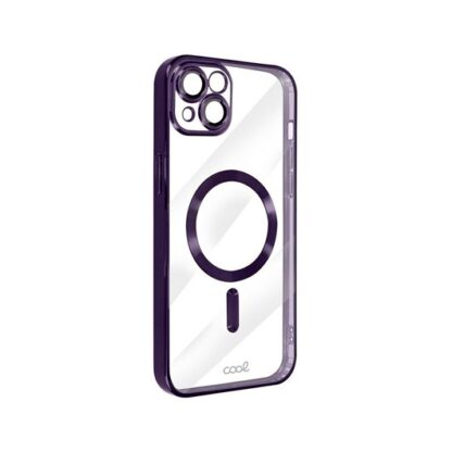 FUNDA COOL IPHONE 15 PRO MAGNETICA VIOLETA - Imagen 2