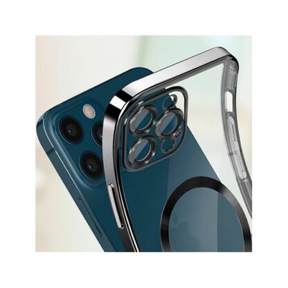 FUNDA COOL IPHONE 16 PRO MAGNETICA PLATA - Imagen 3