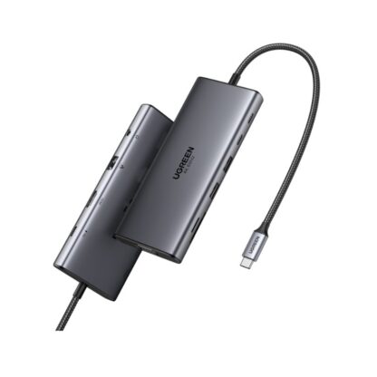 HUB UGREEN 11EN1 USB-C A HDMI+VGA+USB-C+USB-A - Imagen 2