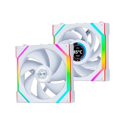 VENTILADOR 120X120 LIAN LI UNIFAN SL WIRELESS WHITE - Imagen 3