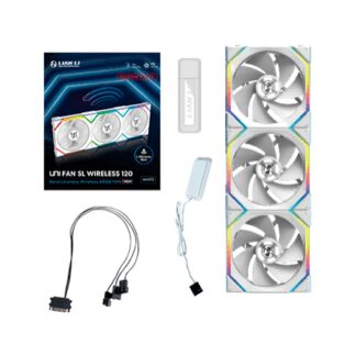 VENTILADOR 120X125 LIAN LI UNIFAN SL WIRELESS REVERSE WH