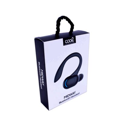 AURICULAR BLUETOOTH COOL MIDWAY BLACK - Imagen 2