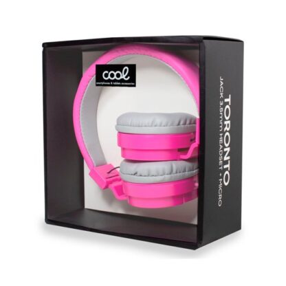 AURICULARES MICRO COOL TORONTO PINK - Imagen 2