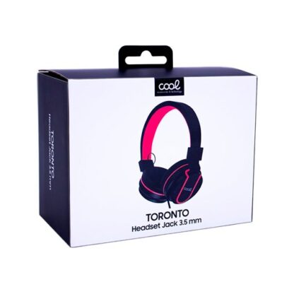AURICULARES CASCOS COOL TORONTO BLACK-RED - Imagen 3