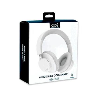 AURICULARES CASCOS BLUETOOTH COOL SMARTY WHITE - Imagen 3