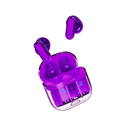 AURICULARES DUAL POD EARBUDS COOL VIOLET CRYSTAL - Imagen 4