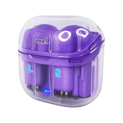 AURICULARES DUAL POD EARBUDS COOL VIOLET CRYSTAL - Imagen 5