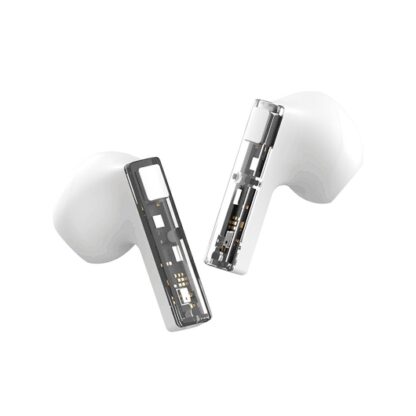 AURICULARES DUAL POD EARBUDS COOL VISION WHITE - Imagen 5