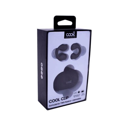 AURICULARES BLUETOOTH EARBUDS COOL CLIP BLACK - Imagen 2