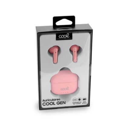 AURICULARES BLUETOOTH EARBUDS COOL PINK GEN - Imagen 4