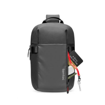 BOLSO BANDOLERA TOMTOC NAVIGATOR T24 BLACK M - Imagen 5