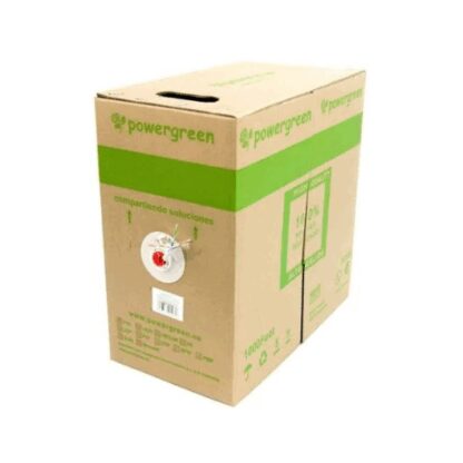 BOBINA DE CABLE PEPEGREEN CAT6 100M EXTERIOR