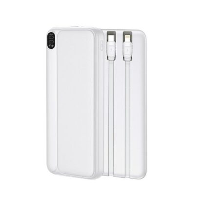 POWERBANK COOL 10000MAH GRIP DISPLAY WHITE - Imagen 4