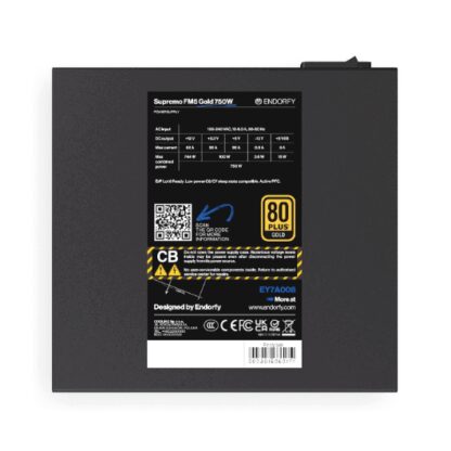 FUENTE DE ALIMENTACION ATX 750W ENDORFY SUPREMO FM5 GOLD - Imagen 6