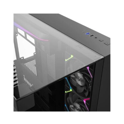 TORRE ATX XYZ TESSERACT A-RGB BLACK - Imagen 6
