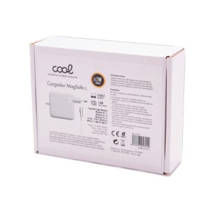 CARGADOR COOL MACBOOK 60W CABLE MAGSAFE L WHITE - Imagen 6