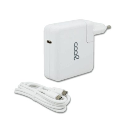 CARGADOR COOL MACBOOK 67W CABLE USBC WHITE - Imagen 2