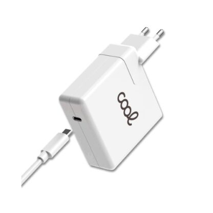CARGADOR COOL MACBOOK 67W CABLE USBC WHITE - Imagen 3