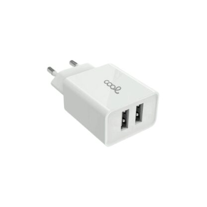 CARGADOR COOL 2USB 2,4 AMP WHITE - Imagen 3