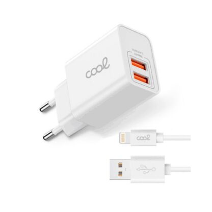 CARGADOR COOL 2USB 2