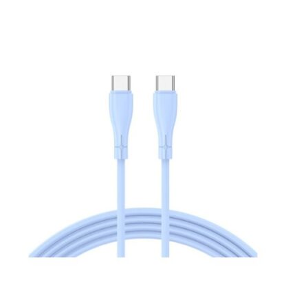 CABLE COOL USB-C A USB-C 1M SILICONA BLUE