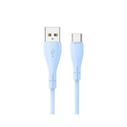 CABLE COOL USB A USB-C 1M NYLON BLUE - Imagen 2
