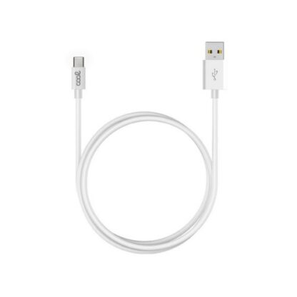 CABLE COOL USB-C A USB 3M WHITE - Imagen 2
