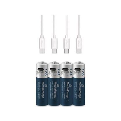 PILAS RECARGABLES MEDIARANGE AA - Imagen 2