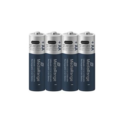 PILAS RECARGABLES MEDIARANGE AA - Imagen 3