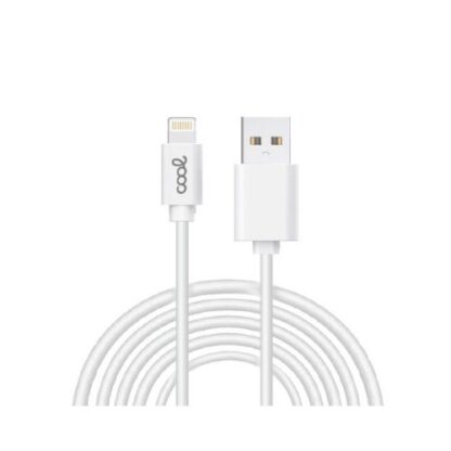 CABLE COOL USB LIGHTNING 3M WHITE