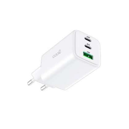 CARGADOR COOL 65W ULTRA CARGA RAPIDA WHITE - Imagen 2