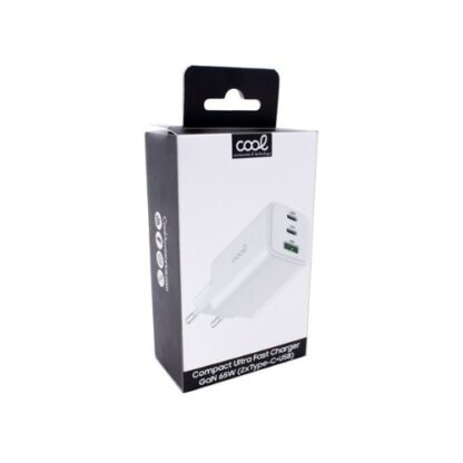 CARGADOR COOL 65W ULTRA CARGA RAPIDA WHITE - Imagen 5