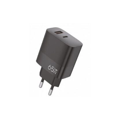 CARGADOR COOL DUAL USBC,USB 65W U.C.R. CABLE BLACK - Imagen 4