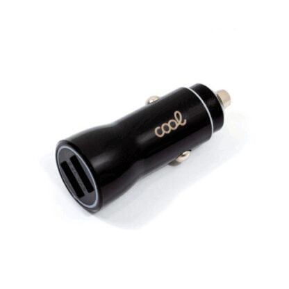 CARGADOR COOL COCHE 1 USB 20W CARGA RAPIDA BLACK - Imagen 3