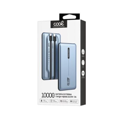 POWERBANK COOL 10000MAH PD 22.5W BLUE - Imagen 2