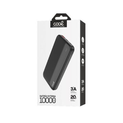 POWERBANK COOL 10000MAH 20W /3A BLACK - Imagen 2