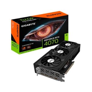 TARJETA GRÁFICA GIGABYTE RTX 4070 WINDFORCE OC 12GB 1.0