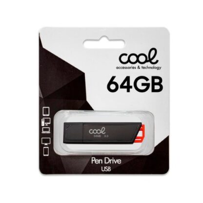 PENDRIVE 64GB USB 3.0 COOL LANCER ROJO - Imagen 6