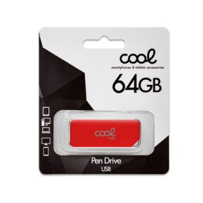 PENDRIVE 64GB USB 2.0 COOL BOARD ROJO - Imagen 4