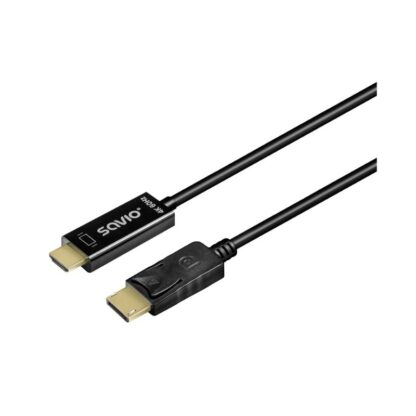 CABLE DP A HDMI SAVIO CL-189 4K 60HZ - Imagen 2