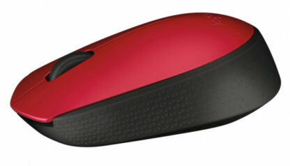 RATÓN ÓPTICO LOGITECH M171 WIRELESS ROJO - Imagen 2