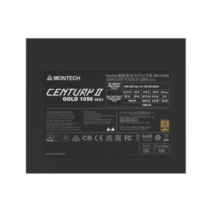 FUENTE ATX 1050W MONTECH CENTURY II - Imagen 6
