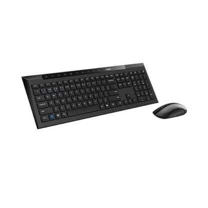 PACK RATON+TECLADO WIRELESS RAPOO 8210M BLACK - Imagen 2